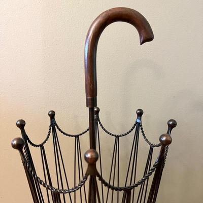 PIER ONE Bronze Metal Umbrella Holder