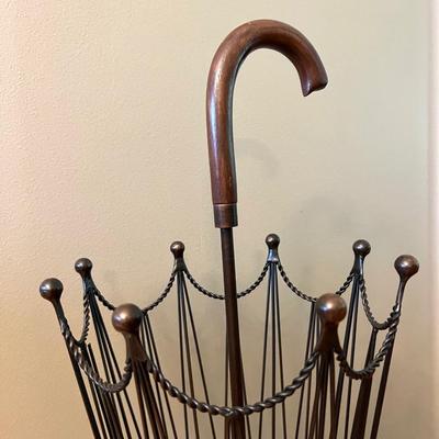PIER ONE Bronze Metal Umbrella Holder