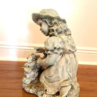 Outdoor Resin Boy & Girl Statue *Read Details