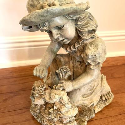 Outdoor Resin Boy & Girl Statue *Read Details