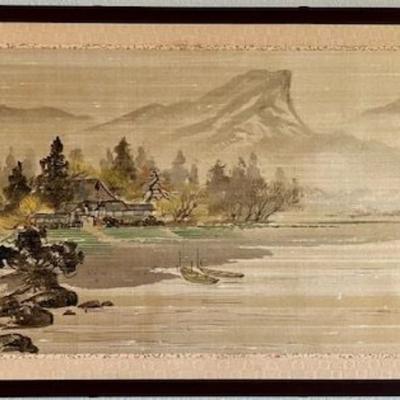 Asian Silk Painting