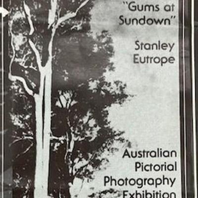 Signed Photographs By Australian Photographer Stanley Eutrope