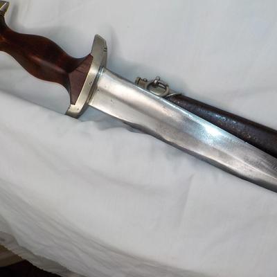 Rare German Nazi NSKK Dagger (SA). Not a reproduction. est. $300 to $800.