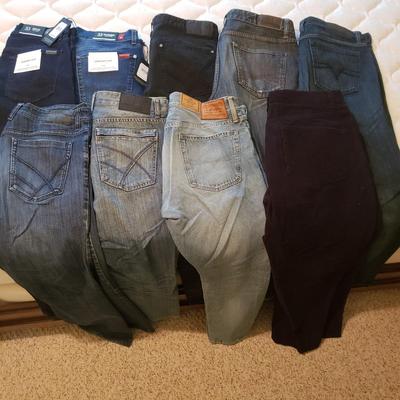 Men's Kenneth Cole, 7 For All Mankind Jeans & More, Size 34/33x32 (B3-KD)