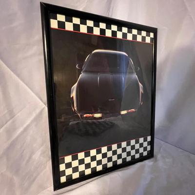Corvette Swivel Stool, Framed Poster & More (UBA-RG)