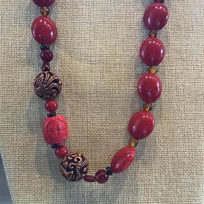 Beaded Multi Color Necklace