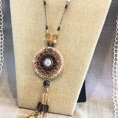 Beautiful Beaded Statement Necklace