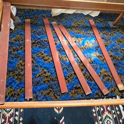 Full Size Hickory Butter Mold Bed (UB-RG)