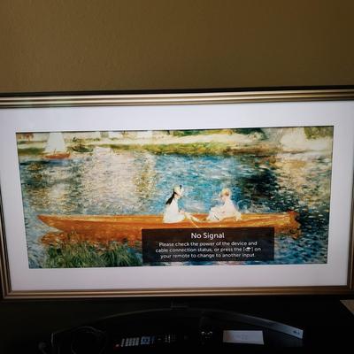 LG 55" LED Smart TV and Panasonic Blue Ray Player (GR-KD)