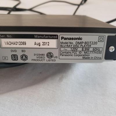 LG 55" LED Smart TV and Panasonic Blue Ray Player (GR-KD)