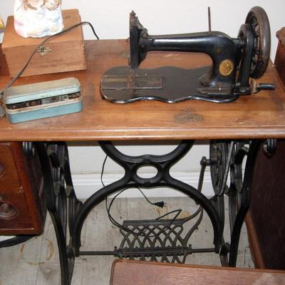 Antique Singer Sewing Machine