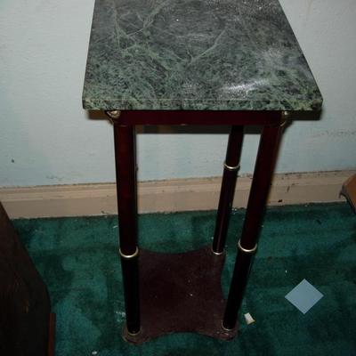 Wood & Marble top stand