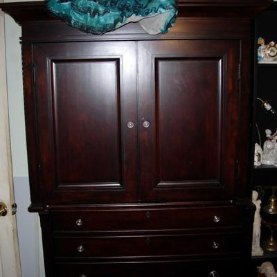 A large entertainment / dresser made by Lane