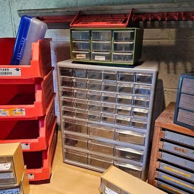 Hardware Storage Bins + More  (WS2-JS)
