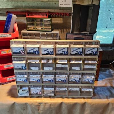 Hardware Storage Bins + More  (WS2-JS)