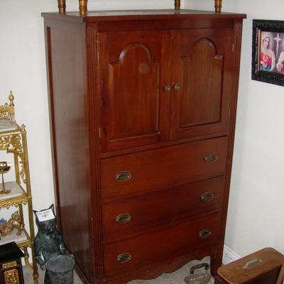 Vintage Dresser / Hutch / Armoire