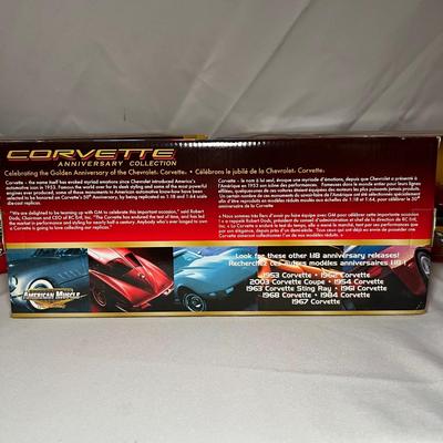 ERTL American Muscle 1962/1953 Chevy Corvette 1/18 Diecast Collectible Cars (UB-RG)