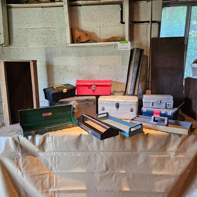 Assorted Tool Boxes & Trays  (WS2-JS)