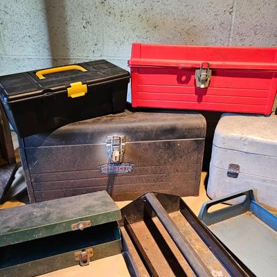 Assorted Tool Boxes & Trays  (WS2-JS)