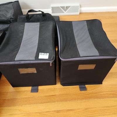 Under Bed/ Closet Foldable Storage with zippers Containers