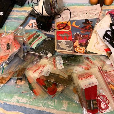 Embroidery, Knitting, Quilting Lot