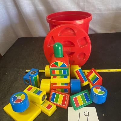 Vintage Loc Blocks