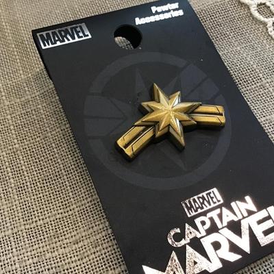 Captain Marvel pin