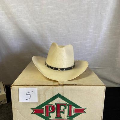 PFI Straw Cowboy Hat