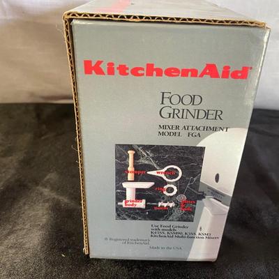 Kitchen Aid Food Grinder Attachment