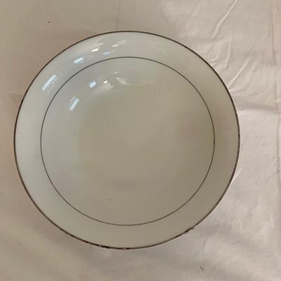 Kennex Silver Rimmed Dinnerware Set (DR-MK)