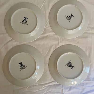 Kennex Silver Rimmed Dinnerware Set (DR-MK)
