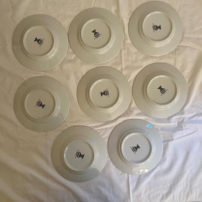 Kennex Silver Rimmed Dinnerware Set (DR-MK)