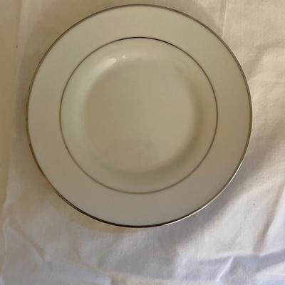 Kennex Silver Rimmed Dinnerware Set (DR-MK)