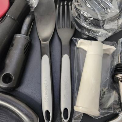 Large Lot of Clean Kitchen Utensils  Great Home Starter Gift Box