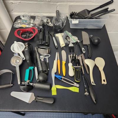 Large Lot of Clean Kitchen Utensils  Great Home Starter Gift Box