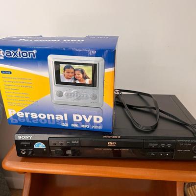 Portable Axion + Sony DVD Players