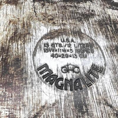 MAGNALITE GHC Wagner Ware 13 QT Oval Roaster