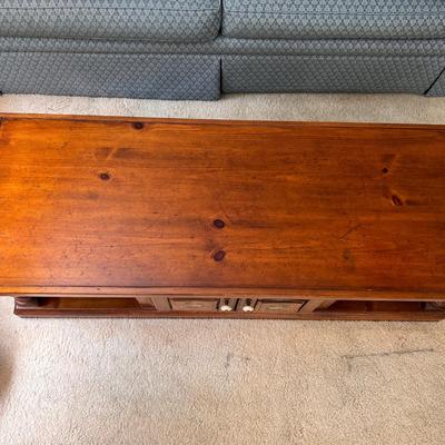 Vintage Tudor Solid Wood Coffee Table