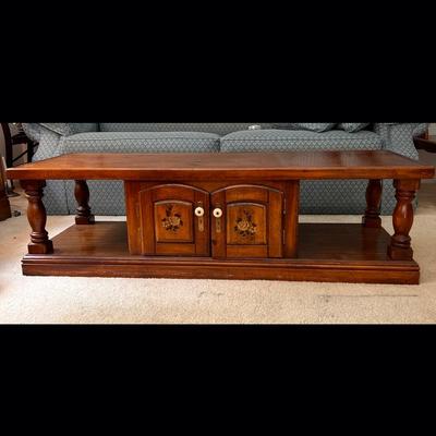 Vintage Tudor Solid Wood Coffee Table