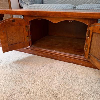 Vintage Tudor Solid Wood Coffee Table