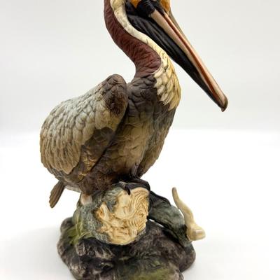 Andrea by Sadek Porcelain Pelican Pair