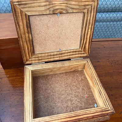 Antique & Vintage Wooden Box Lot