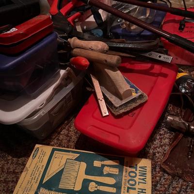 Large Mixed Lot Tools, Hardware, etc.