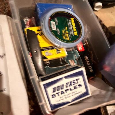 Large Mixed Lot Tools, Hardware, etc.