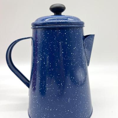 3 Decorative Speckled Coffee/Tea Pot