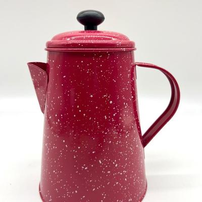 3 Decorative Speckled Coffee/Tea Pot