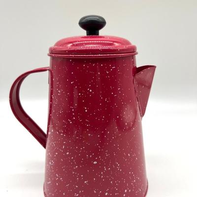 3 Decorative Speckled Coffee/Tea Pot