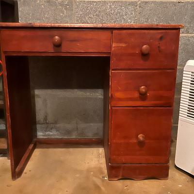 Vintage Solid Wood Desk