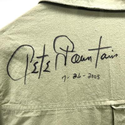 PETE FOUNTAIN Autograph Shirt & Lot