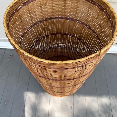Boho Wicker Rattan Woven Basket